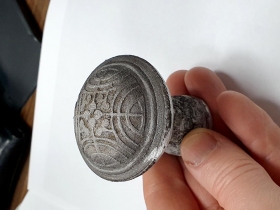 Abguss des Türknauf