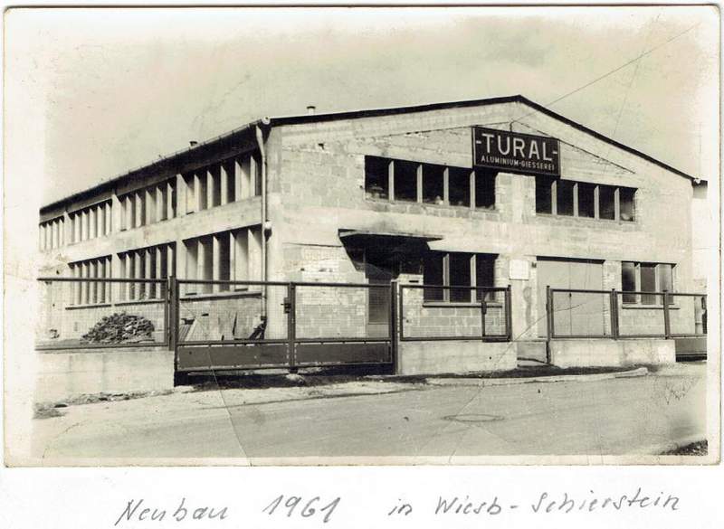 Giesserei Neubau TURAL GmbH 1961